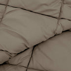 Duvet Invernale Grigio chiaro 155 x 220 cm Microfibra