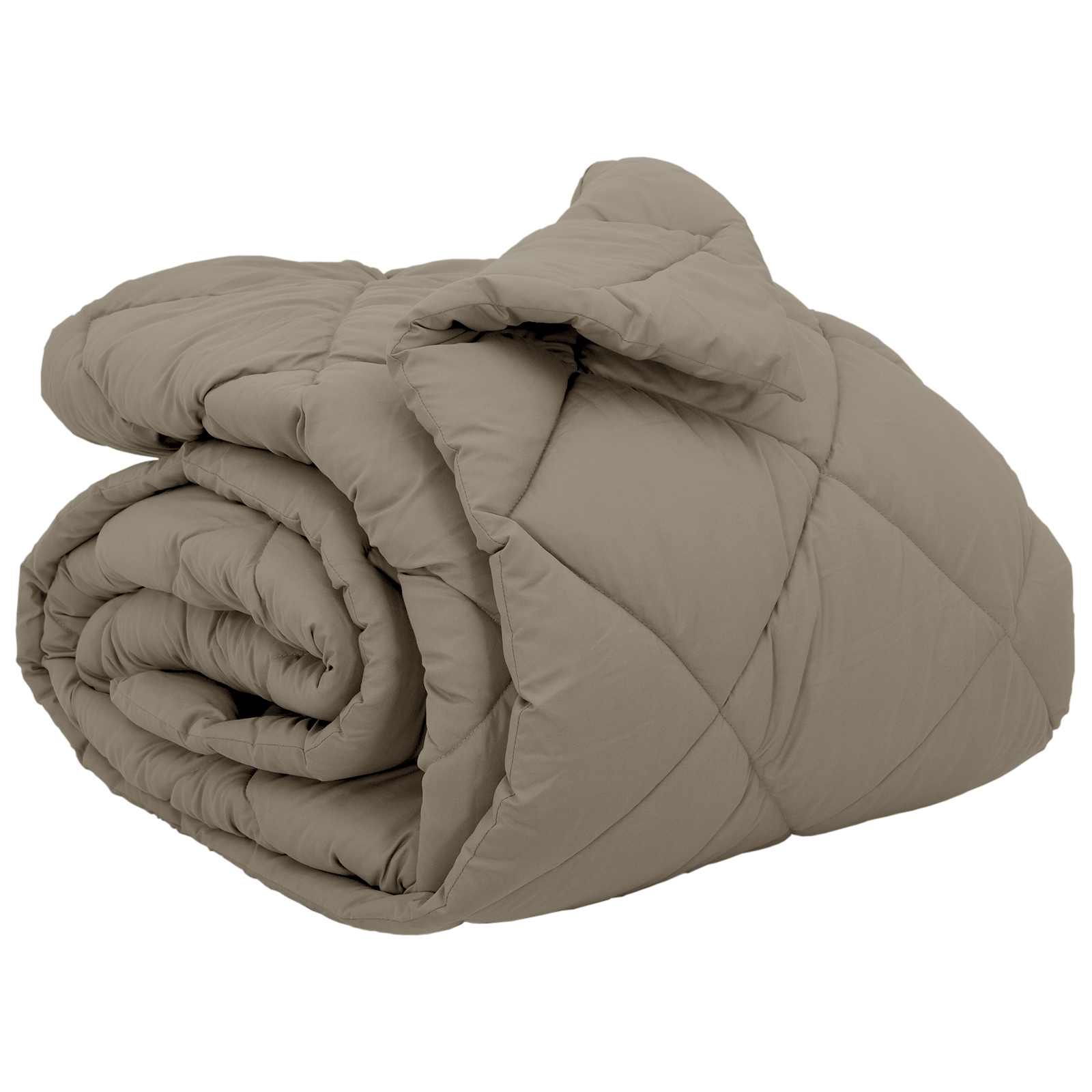 Duvet Invernale Grigio chiaro 220 x 260 cm Microfibra