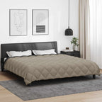 Duvet Invernale Grigio chiaro e Antracite 220 x 260 cm