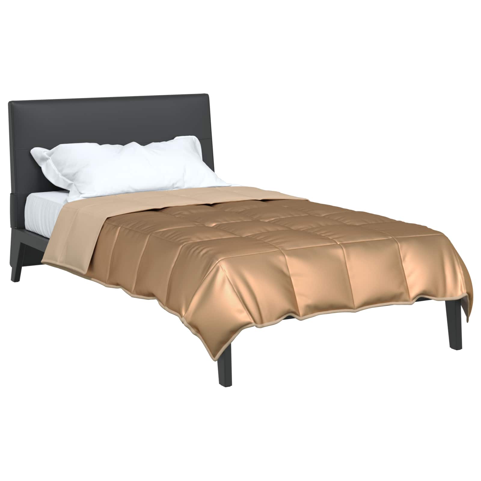 Duvet Estivo Oro 140 x 220 cm Satin e Micropile