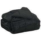 Duvet Estivo Nero 140 x 200 cm Satin e Micropile