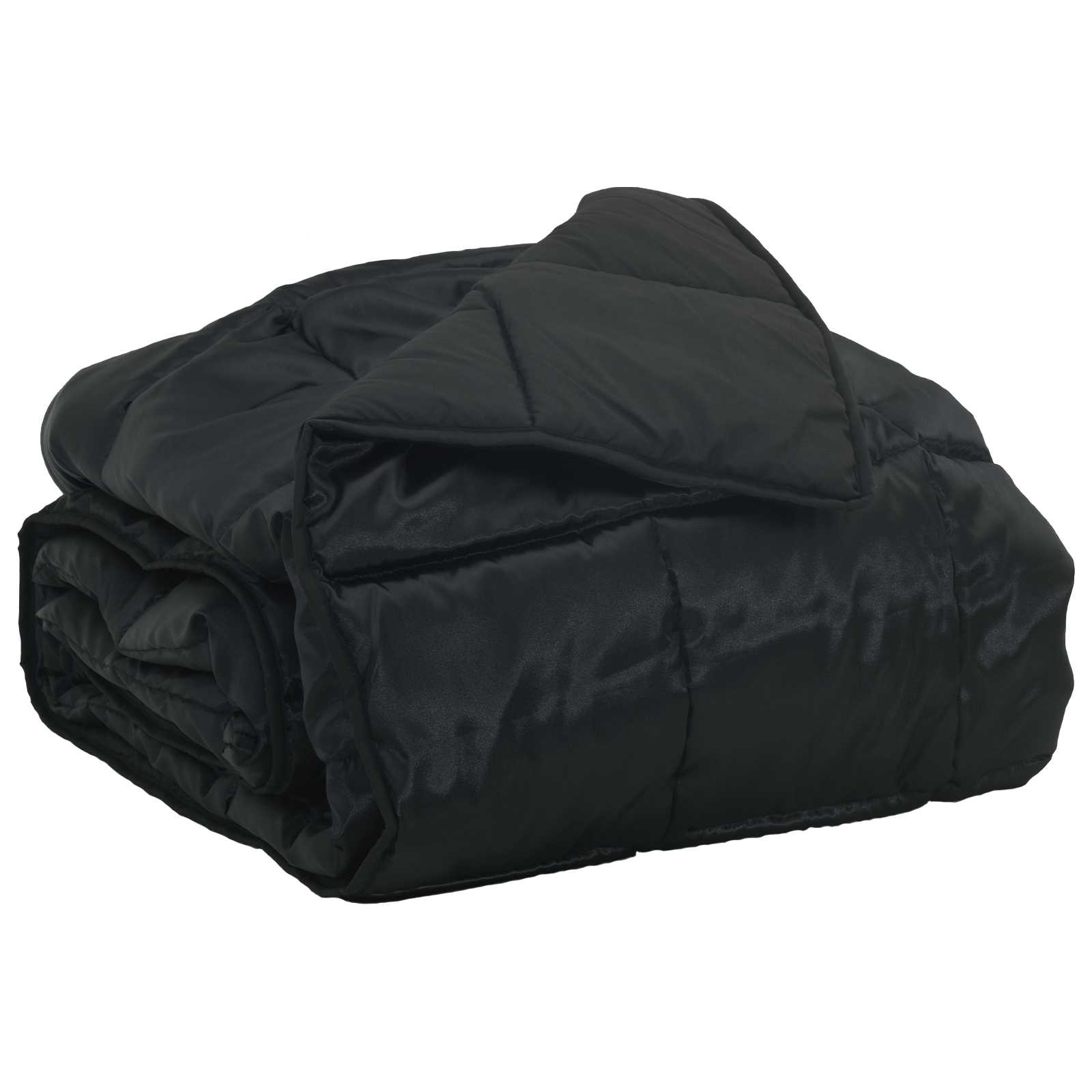 Duvet Estivo Nero 155 x 220 cm Satin e Micropile