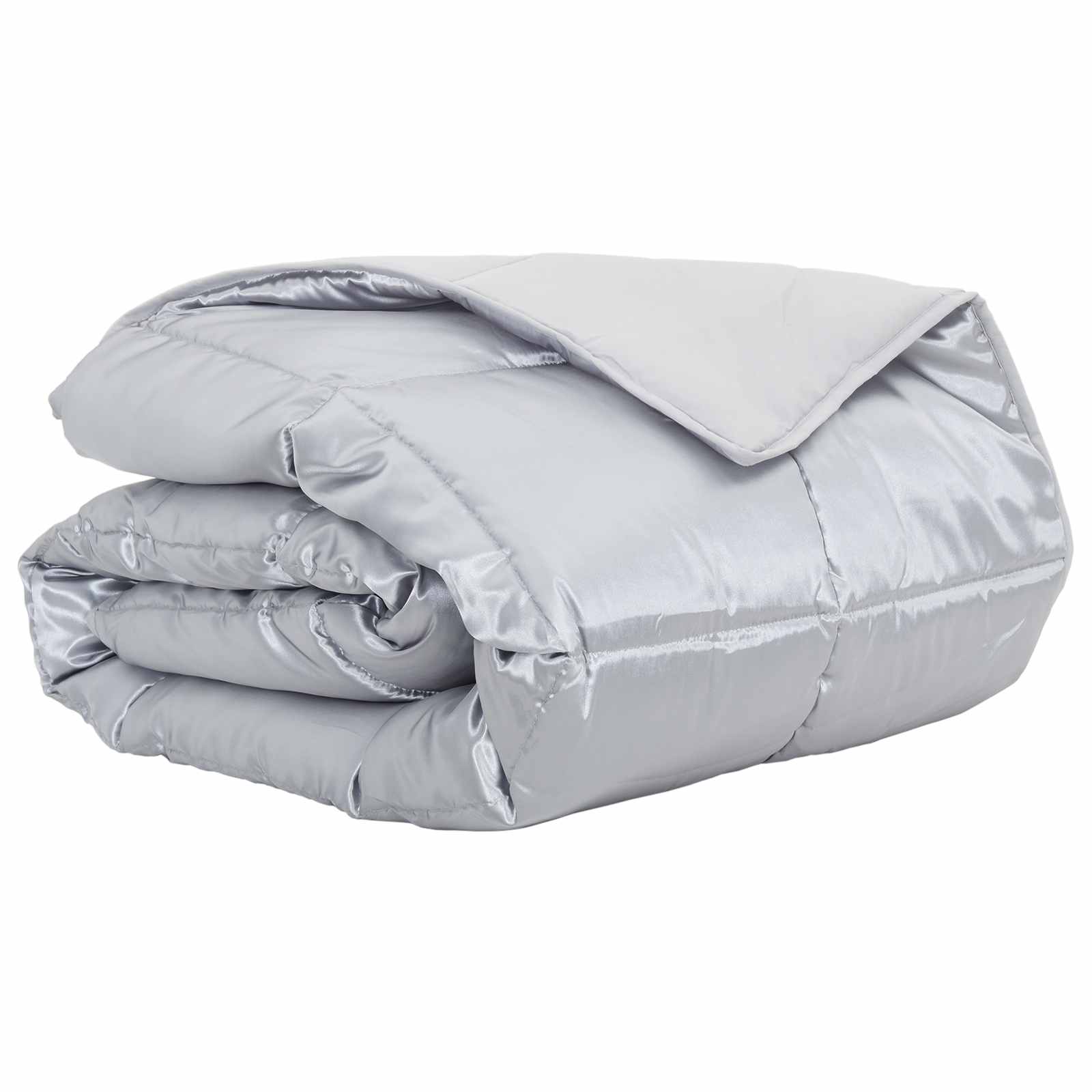 Duvet Estivo Argento 135 x 220 cm Satin e Micropile