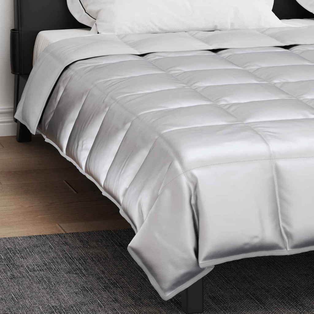 Duvet Estivo Argento 200 x 220 cm Satin e Micropile
