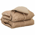 Piumone Completo Annuale Oro 200 x 220 cm Satin e Micropile
