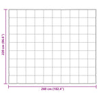 Piumone Completo Annuale Oro 220 x 260 cm Satin e Micropile