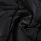 Piumone Completo Annuale Nero 200 x 200 cm Satin e Micropile