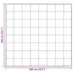 Piumone Completo Annuale Nero 200 x 200 cm Satin e Micropile
