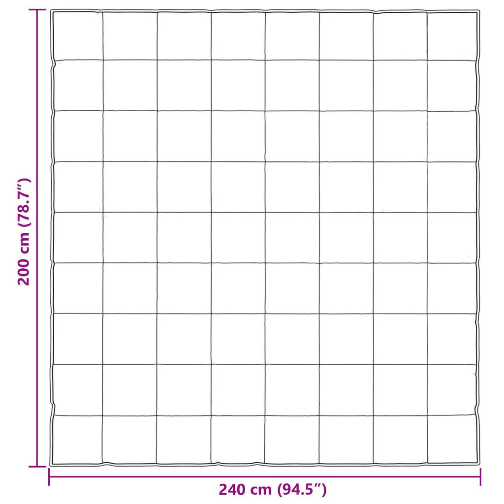 Piumone Completo Annuale Nero 200 x 240 cm Satin e Micropile