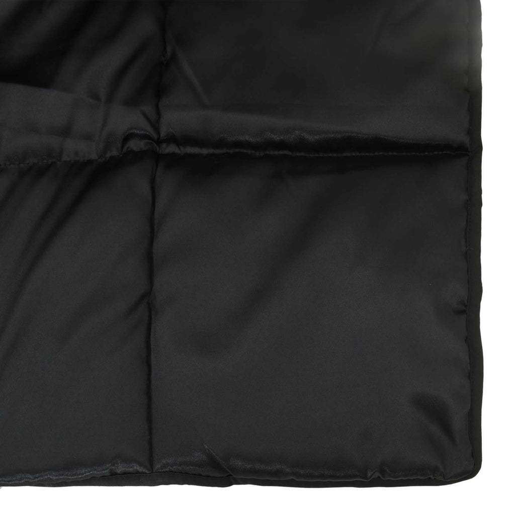 Piumone Completo Annuale Nero 135 x 220 cm Satin e Micropile