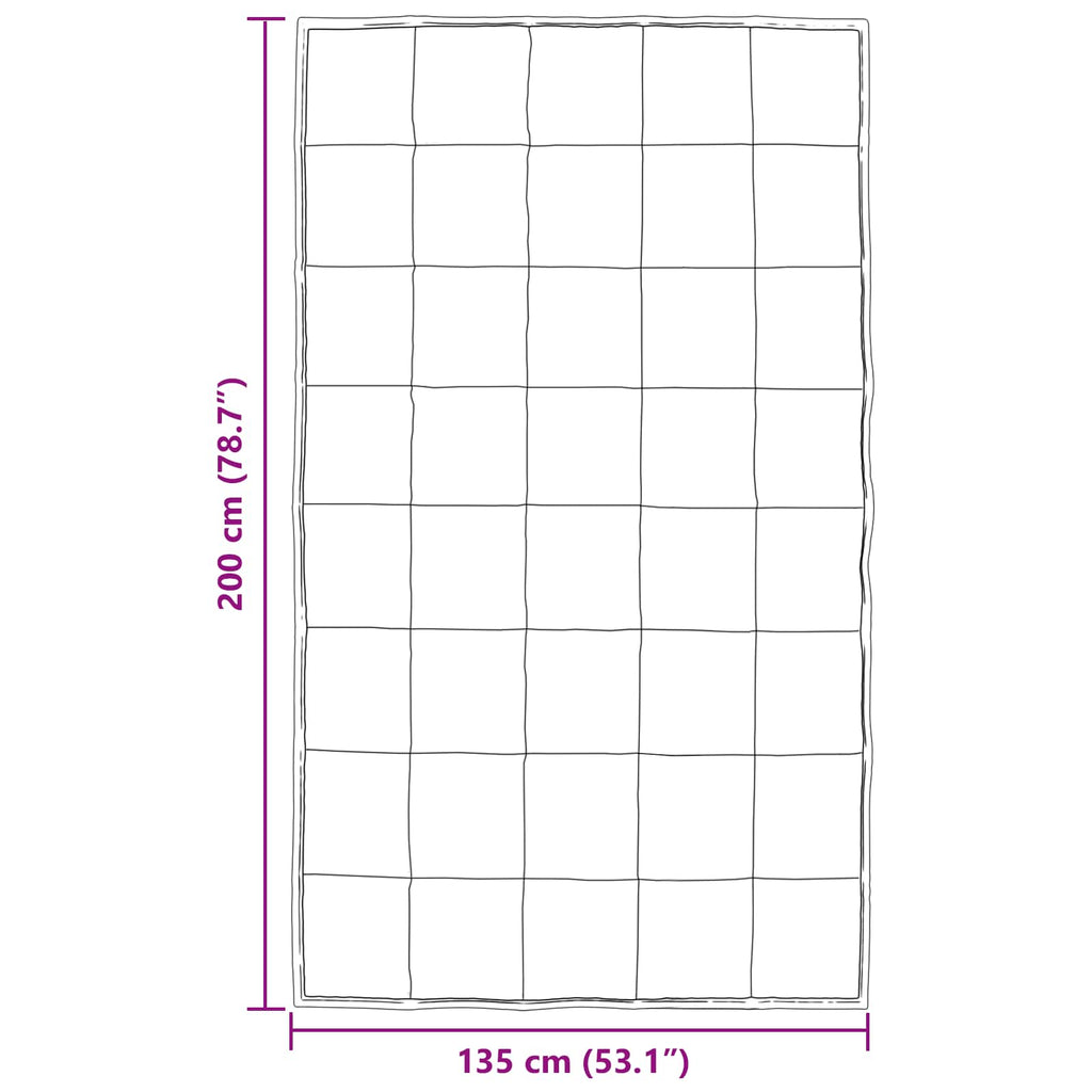 Piumone Completo Annuale Argento 135 x 200 cm Satin e Micropile