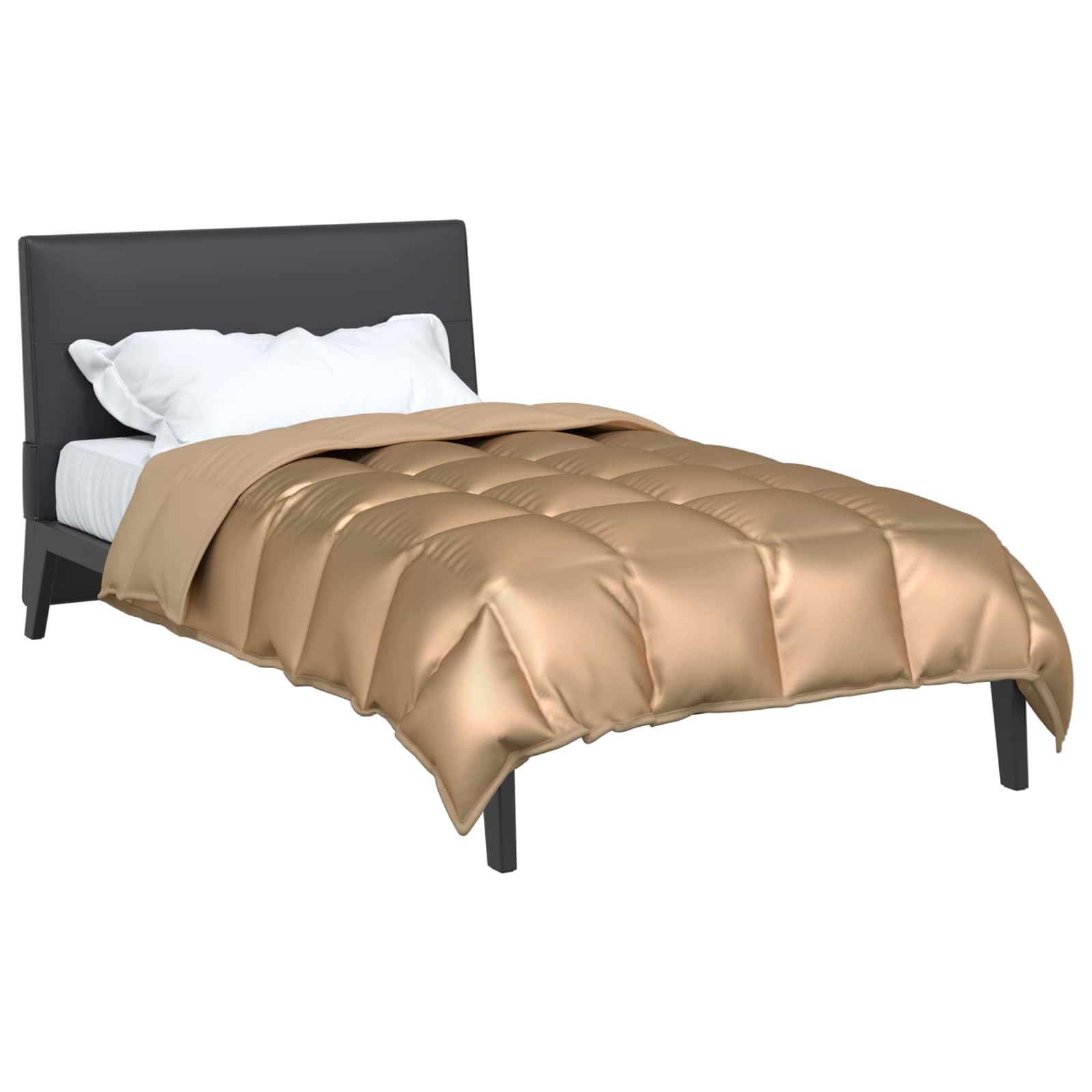 Duvet Invernale Oro 135 x 220 cm Satin e Micropile