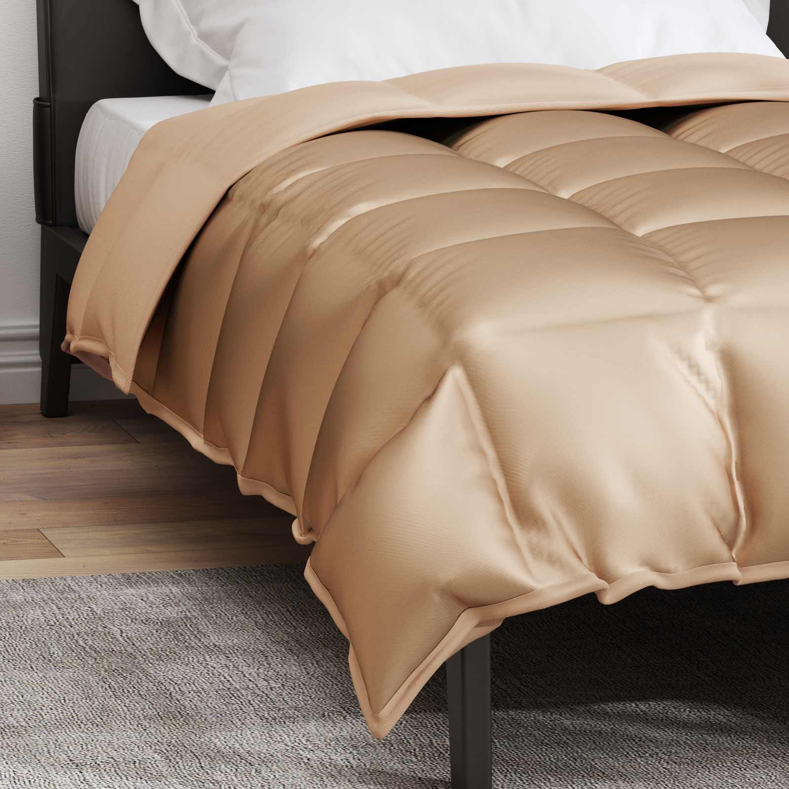 Duvet Invernale Oro 140 x 220 cm Satin e Micropile