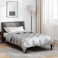 Duvet Invernale Argento 155 x 220 cm Satin e Micropile