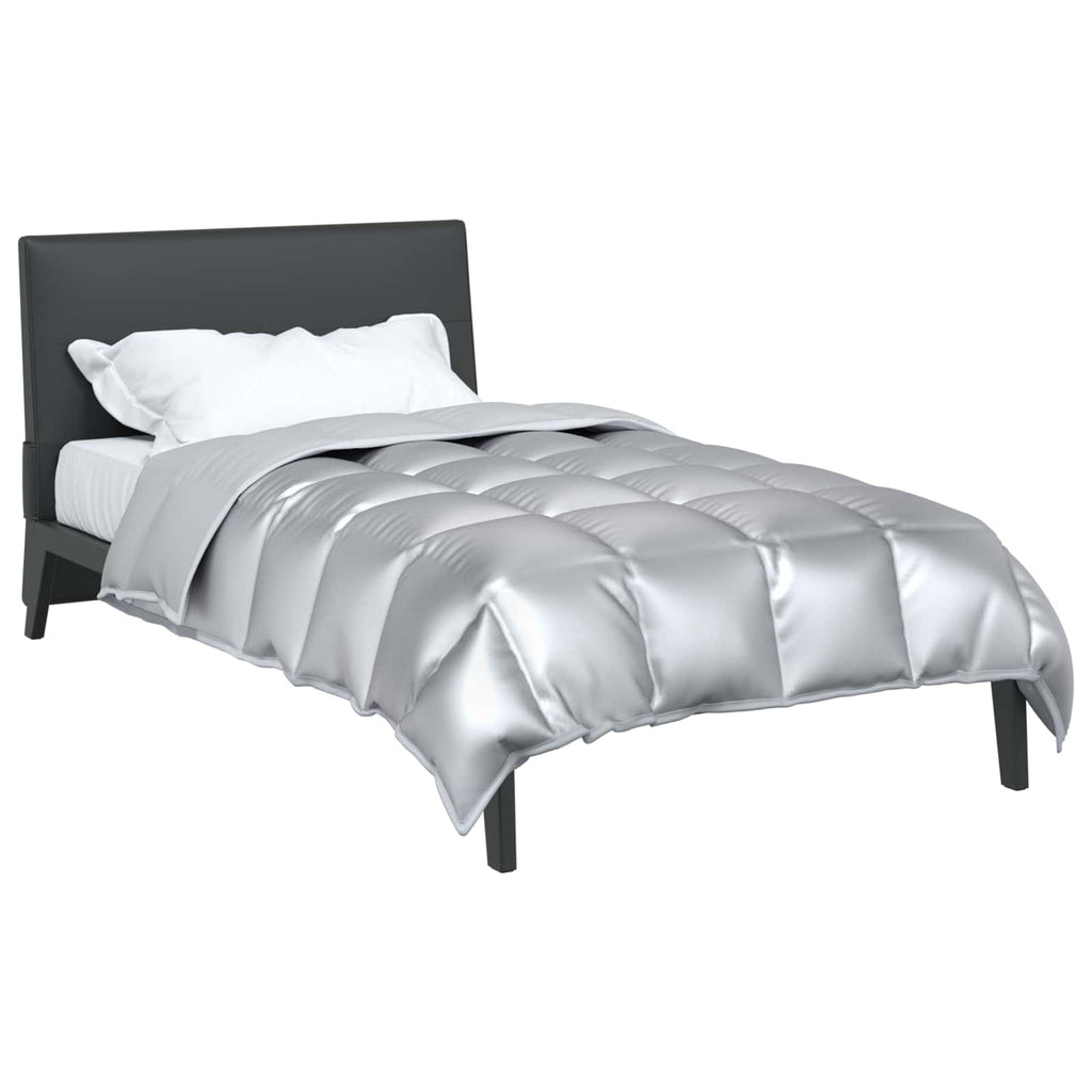 Duvet Invernale Argento 155 x 220 cm Satin e Micropile