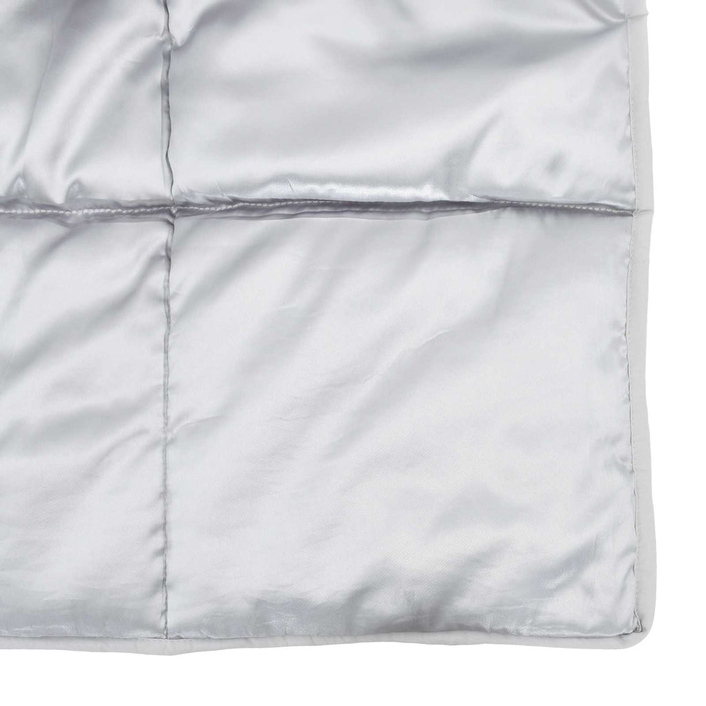 Duvet Invernale Argento 140 x 220 cm Satin e Micropile