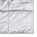 Duvet Invernale Argento 140 x 220 cm Satin e Micropile