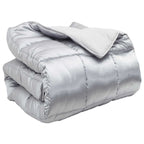Duvet Invernale Argento 220 x 260 cm Satin e Micropile