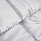 Duvet Invernale Argento 240 x 260 cm Satin e Micropile