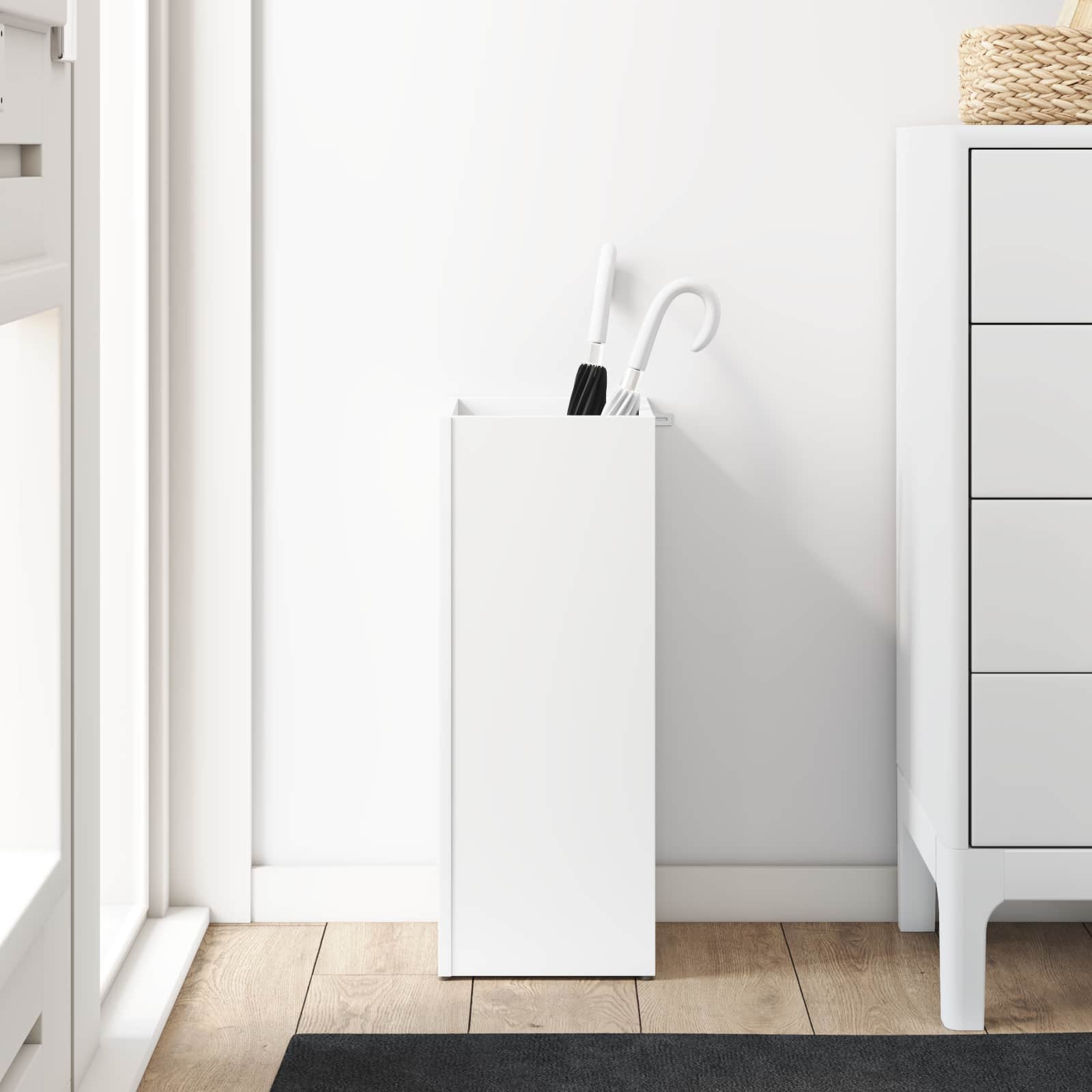 Supporto per Ombrellone Bianco 25 x 24,5 x 64 cm