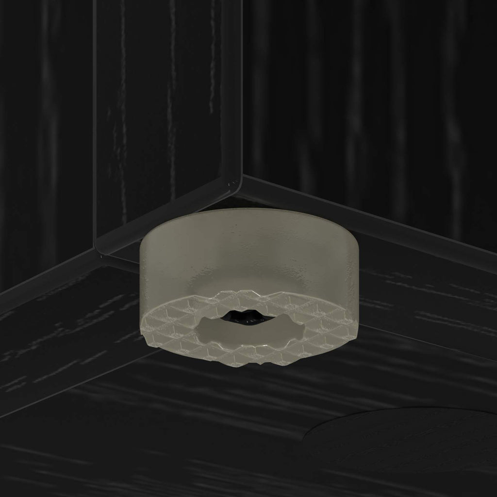 Supporto per Ombrellone Rovere Nero 25 x 24,5 x 64 cm
