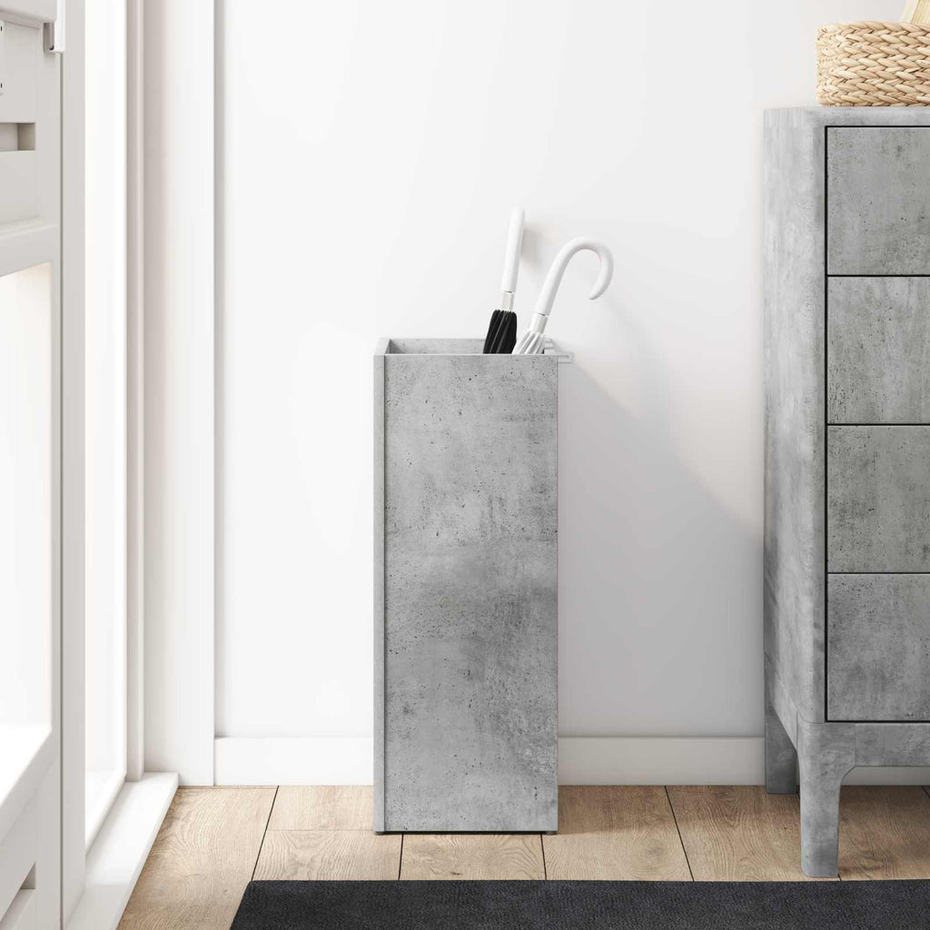 Supporto per Ombrellone Grigio cemento 25 x 24,5 x 64 cm