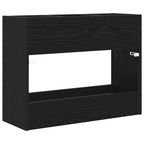Supporto per Ombrellone Rovere Nero 65 x 24 x 50 cm