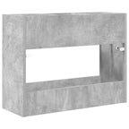 Supporto per Ombrellone Grigio cemento 65 x 24 x 50 cm