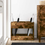 Supporto per Ombrellone Rovere fumé 65 x 24 x 50 cm