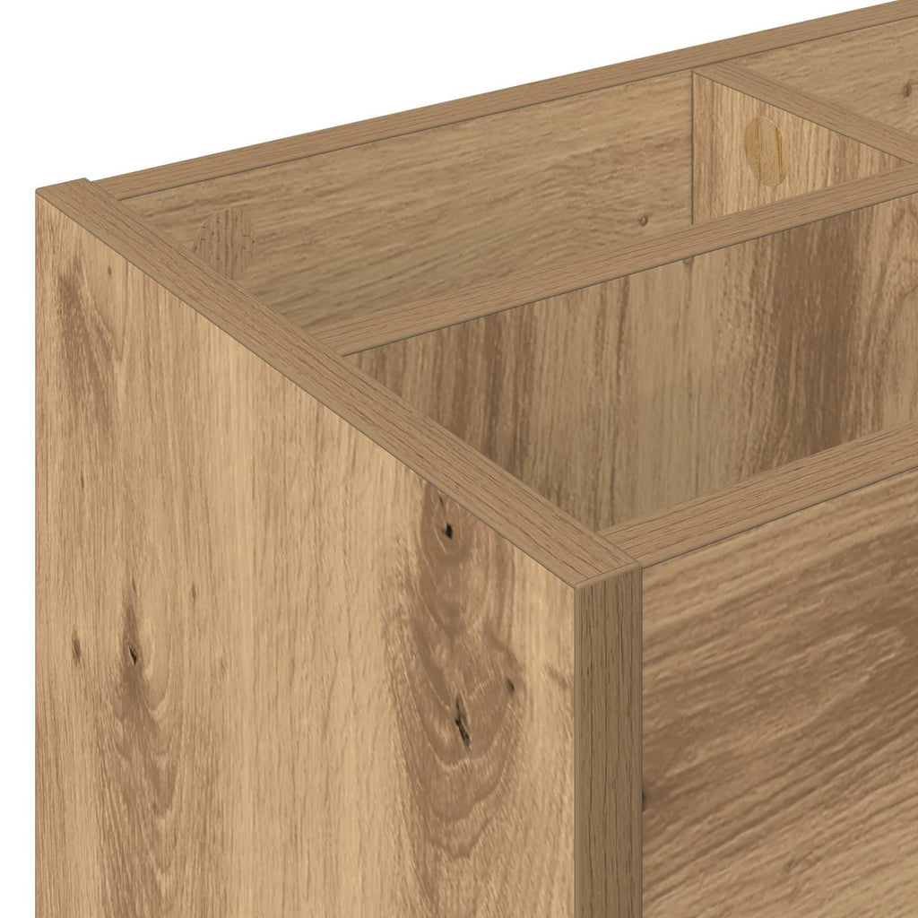 Supporto per Ombrellone Rovere artigianale 65 x 24 x 50 cm