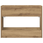 Supporto per Ombrellone Rovere artigianale 65 x 24 x 50 cm