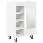 Armadio per Golf con ruota Tinta unita Bianco 65 x 45 x 98 cm