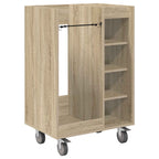 Armadio per Golf con ruota Rovere Sonoma 65 x 45 x 98 cm