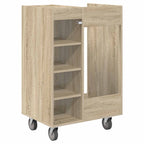 Armadio per Golf con ruota Rovere Sonoma 65 x 45 x 98 cm