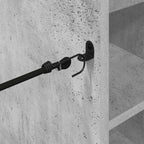 Armadio per Golf con ruota Grigio cemento 65 x 45 x 98 cm