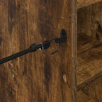 Armadio per Golf con ruota Rovere fumé 65 x 45 x 98 cm