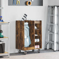 Armadio per Golf con ruota Rovere fumé 65 x 45 x 98 cm