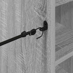 Armadio per Golf con ruota Grigio Sonoma 65 x 45 x 98 cm