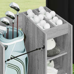 Armadio per Golf con ruota Grigio Sonoma 65 x 45 x 98 cm