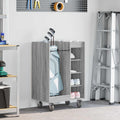 Armadio per Golf con ruota Grigio Sonoma 65 x 45 x 98 cm