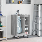 Armadio per Golf con ruota Grigio Sonoma 65 x 45 x 98 cm