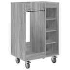 Armadio per Golf con ruota Grigio Sonoma 65 x 45 x 98 cm