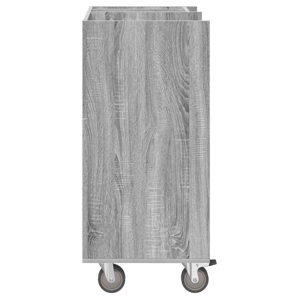 Armadio per Golf con ruota Grigio Sonoma 65 x 45 x 98 cm