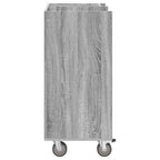 Armadio per Golf con ruota Grigio Sonoma 65 x 45 x 98 cm