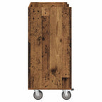 Armadio per Golf con ruota Legno vecchio 65 x 45 x 98 cm