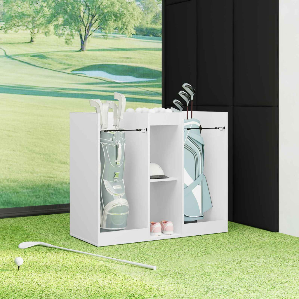 Armadio per Golf Tinta unita Bianco 102 x 45 x 85,5 cm