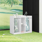 Armadio per Golf Tinta unita Bianco 102 x 45 x 85,5 cm