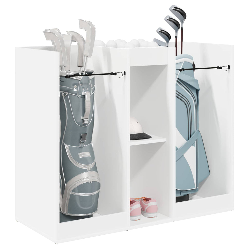 Armadio per Golf Tinta unita Bianco 102 x 45 x 85,5 cm