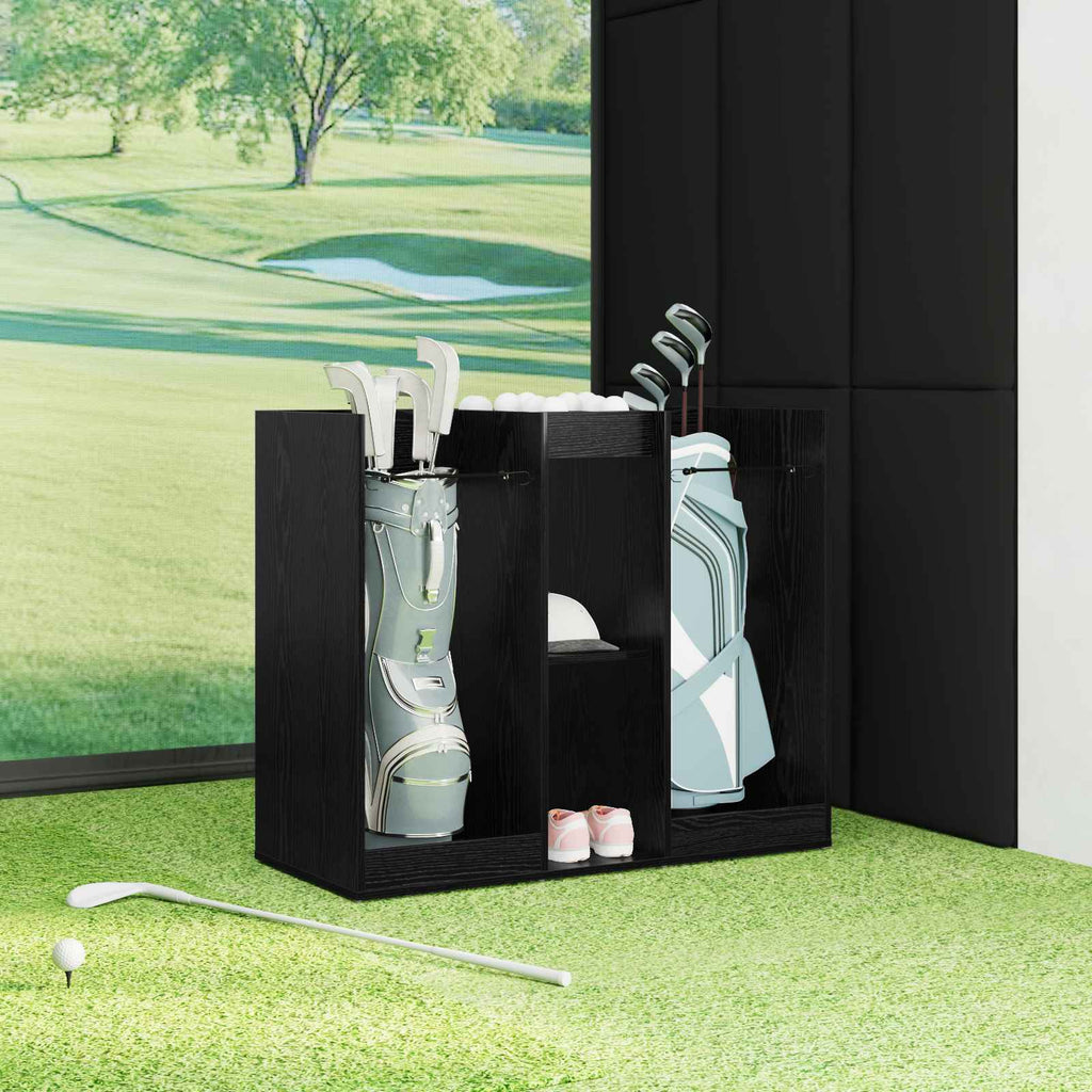Armadio per Golf Tinta unita Rovere Nero 102 x 45 x 85,5 cm