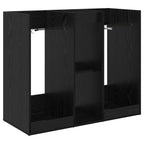Armadio per Golf Tinta unita Rovere Nero 102 x 45 x 85,5 cm